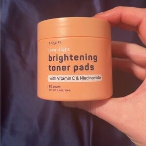Spalife Love Light Brightening Toner Pads - with Vitamin C & Niacinamide